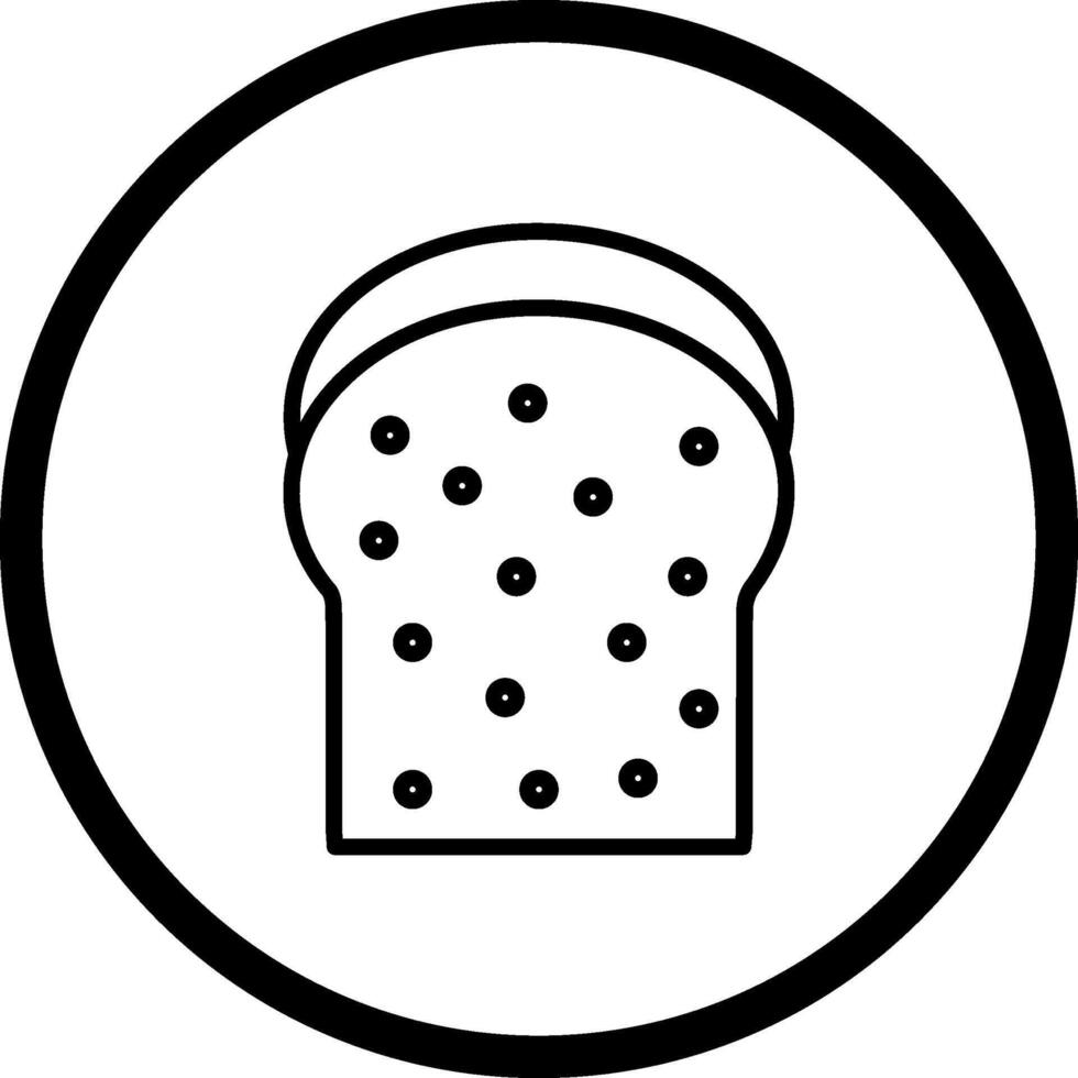 Brot-Vektor-Symbol vektor