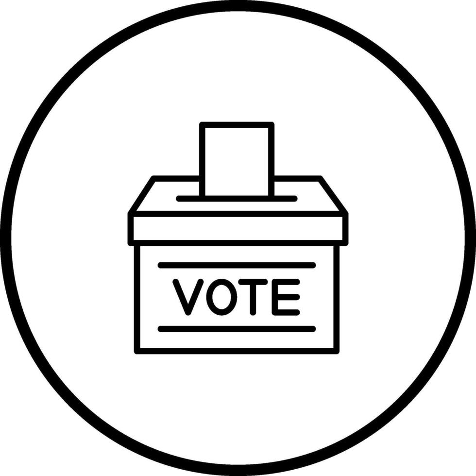 Abstimmungsvektorsymbol vektor