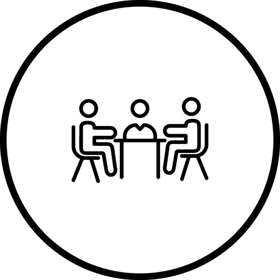 Meeting-Vektor-Symbol vektor