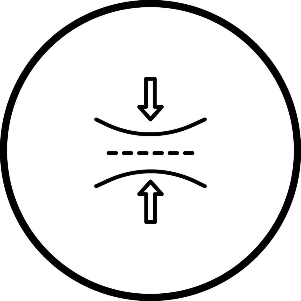 Elastizitätsvektor-Symbol vektor