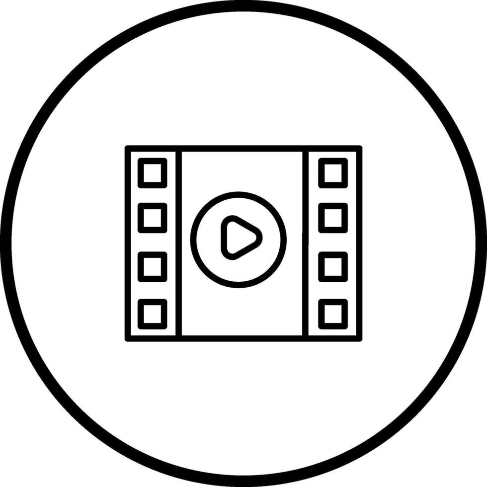 Video abspielen Vektor Symbol