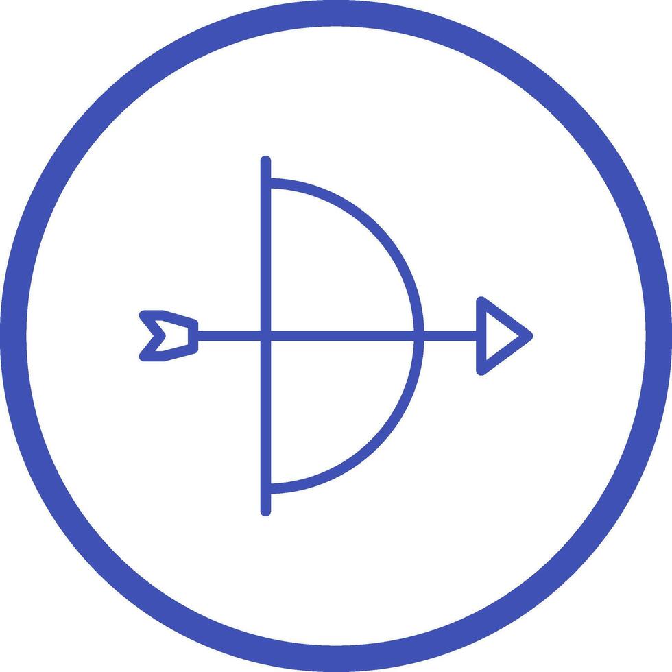 Armbrust-Vektor-Symbol vektor