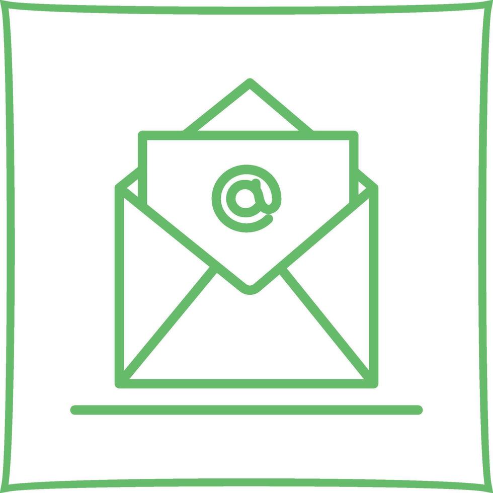 Mail-Vektor-Symbol vektor