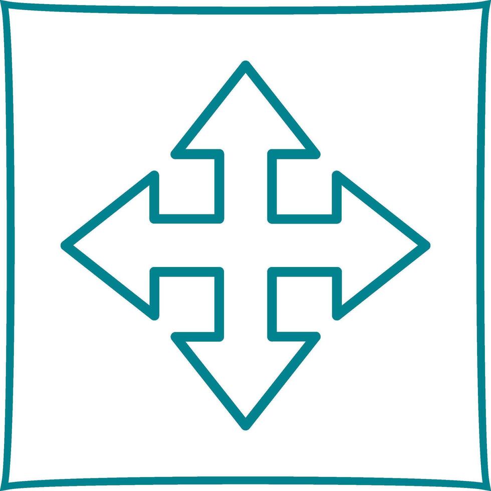 Bewegung Pfeil Vektor Symbol