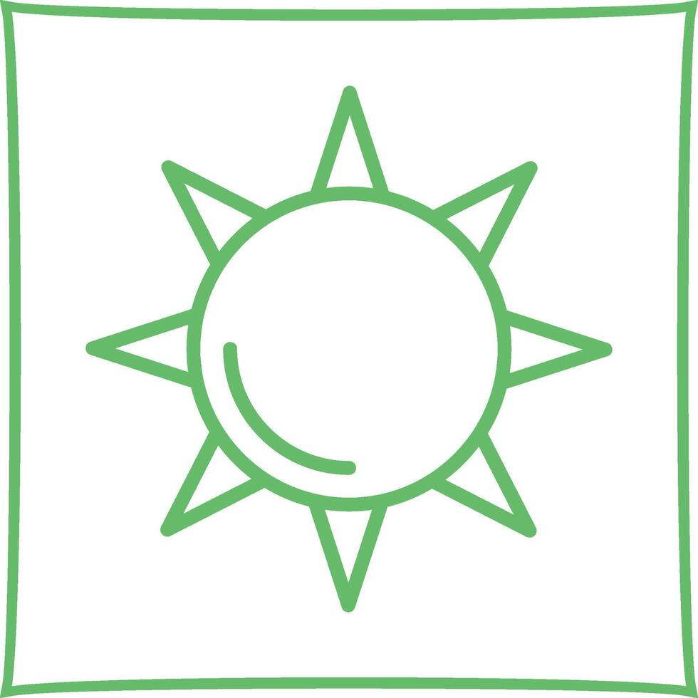 Sonne ii Vektor Symbol