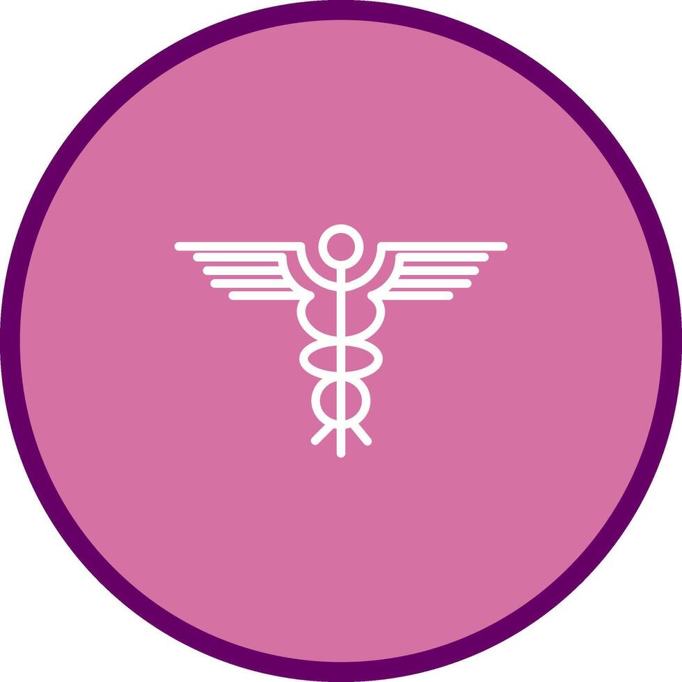 Caduceus-Vektorsymbol vektor