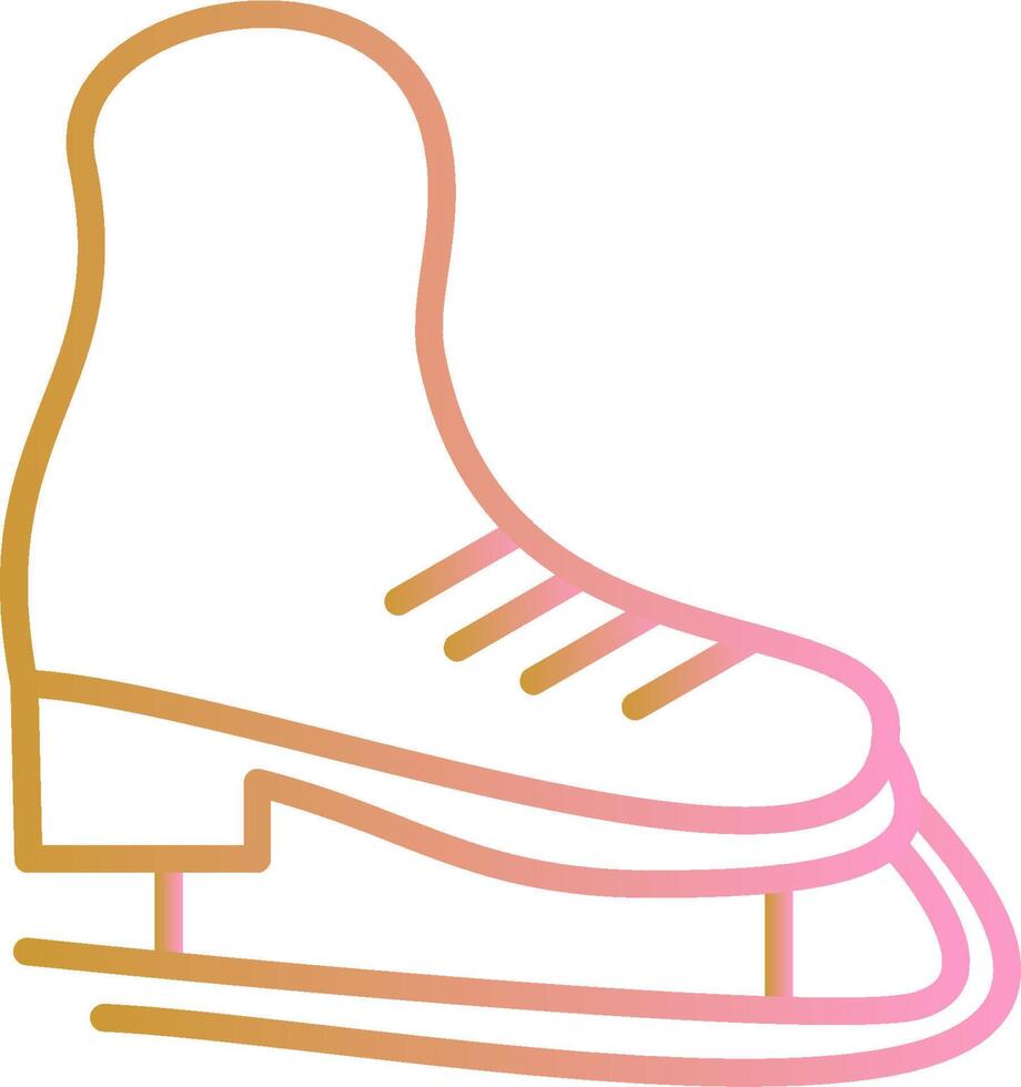 Skates-Vektor-Symbol vektor