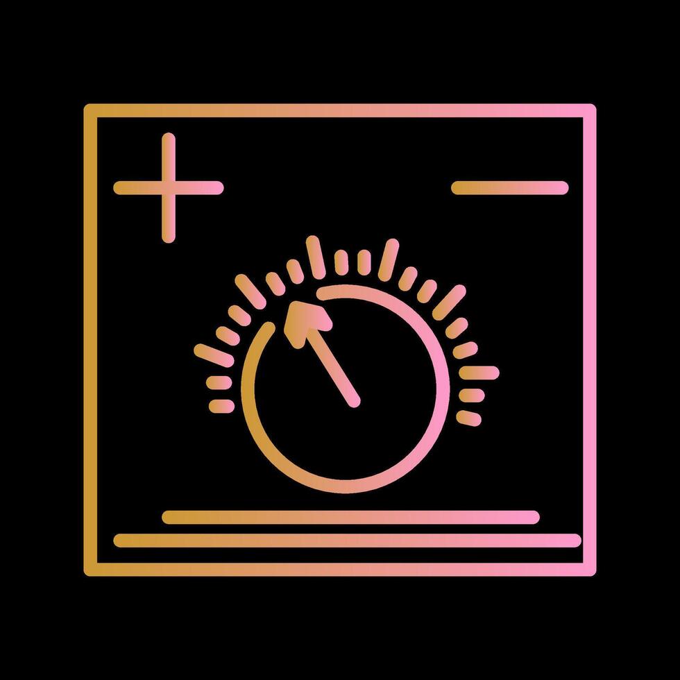 temperatur knopp vektor ikon