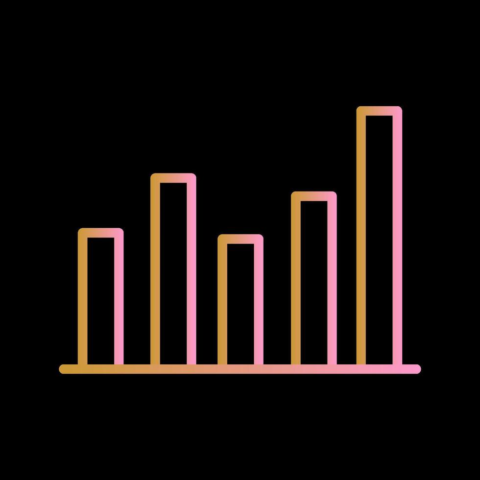 Diagrammvektorsymbol vektor