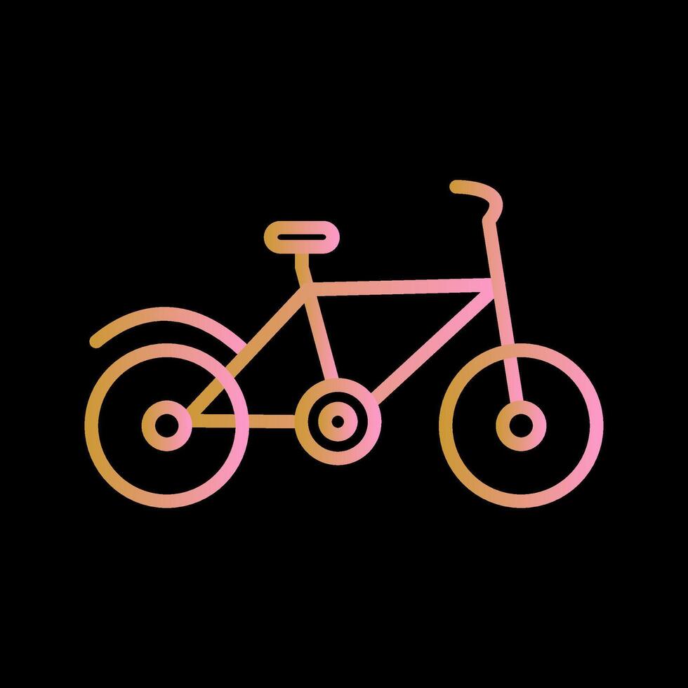 Fahrrad ii Vektor Symbol