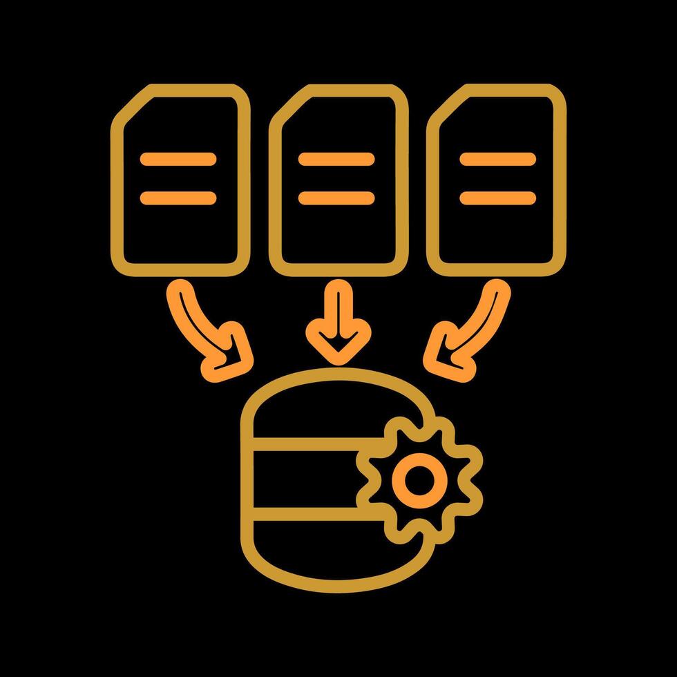 ikonen för databehandling vektor