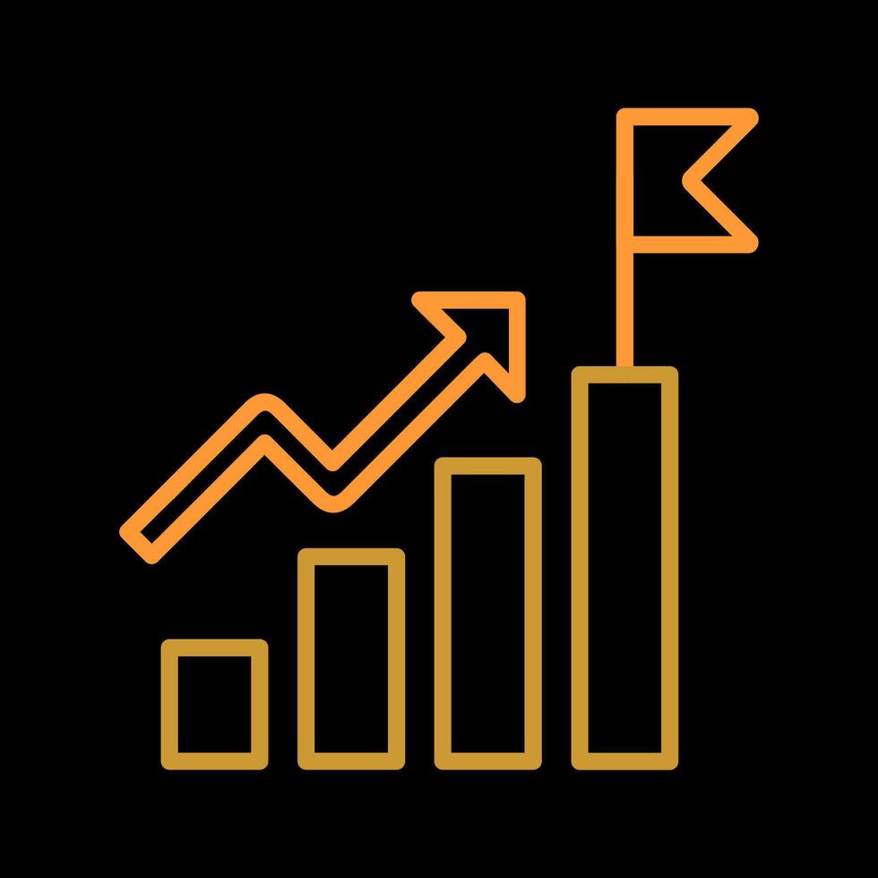 Statistik-Vektorsymbol vektor