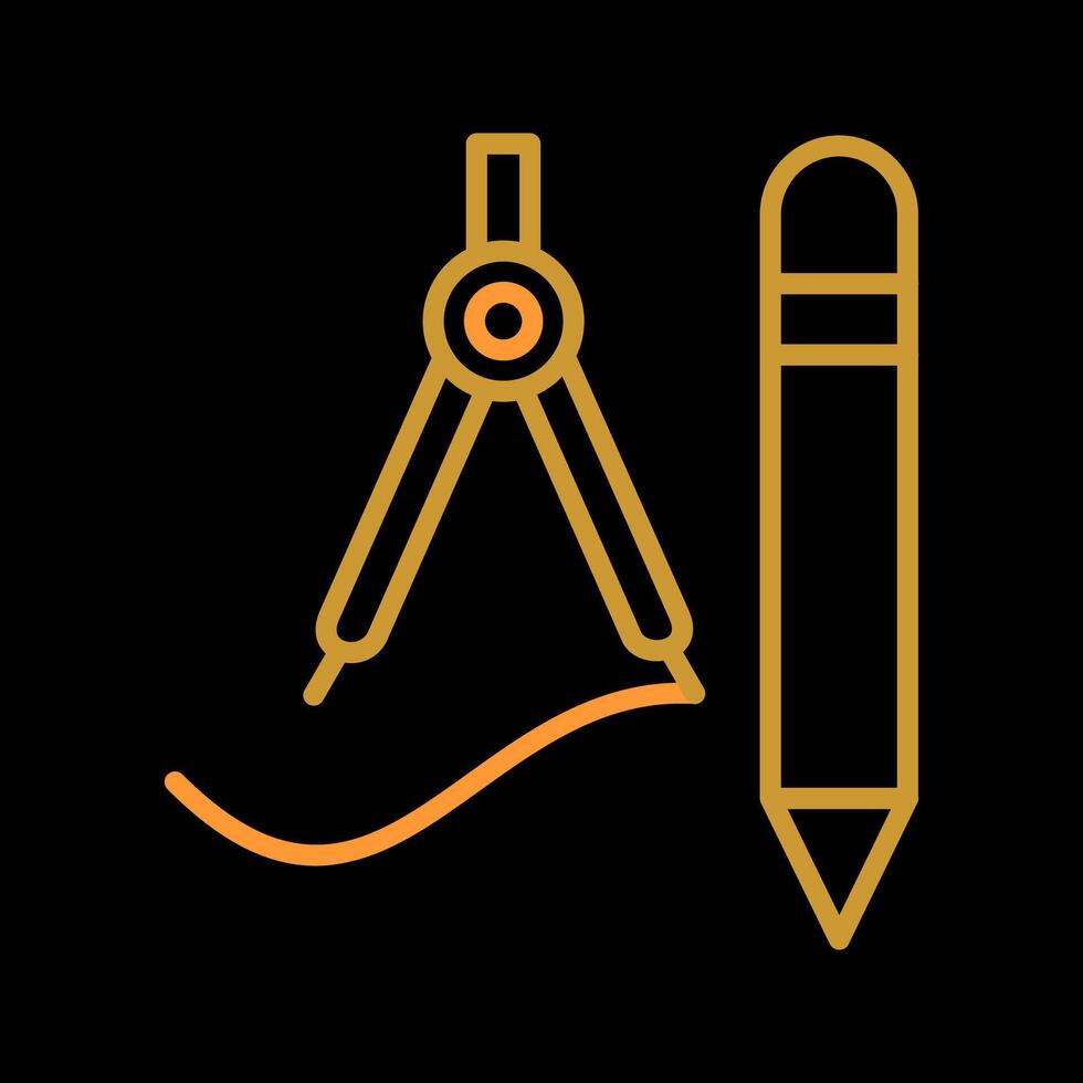 teckning verktyg vektor ikon