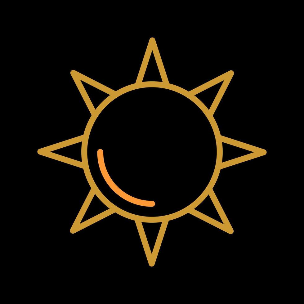 Sonne ii Vektor Symbol