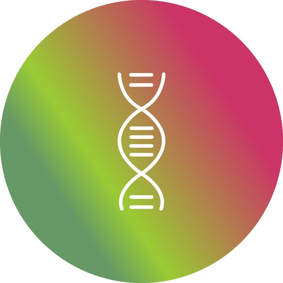 DNA-Struktur-Vektorsymbol vektor