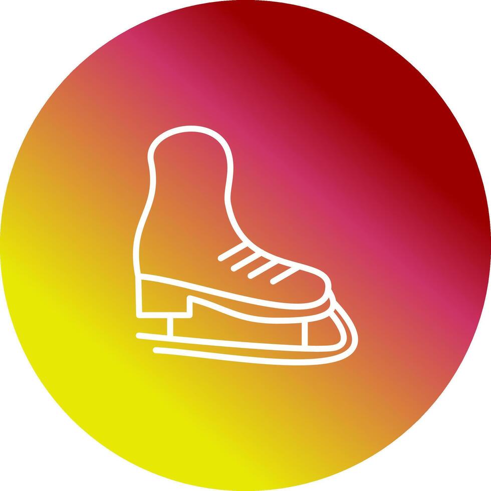 Skates-Vektor-Symbol vektor