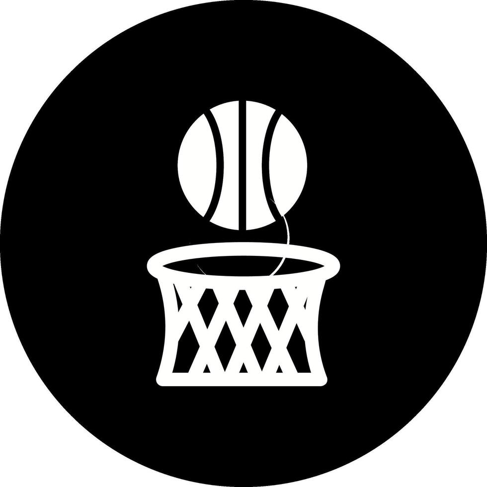 Basketball-Vektor-Symbol vektor