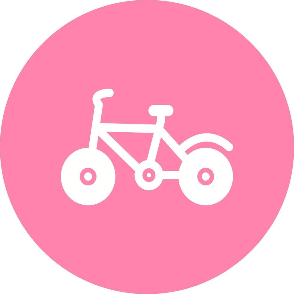 Fahrrad ich Vektor Symbol