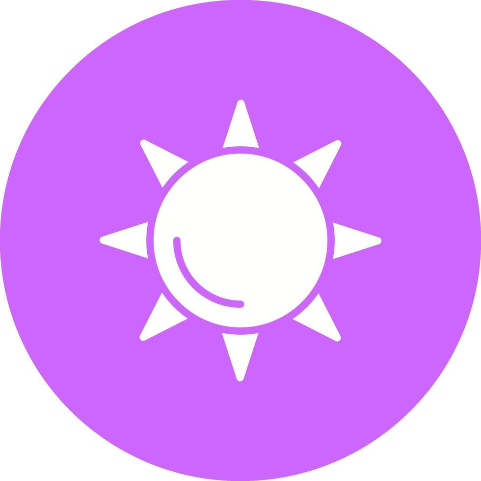 Sonne ich Vektor Symbol