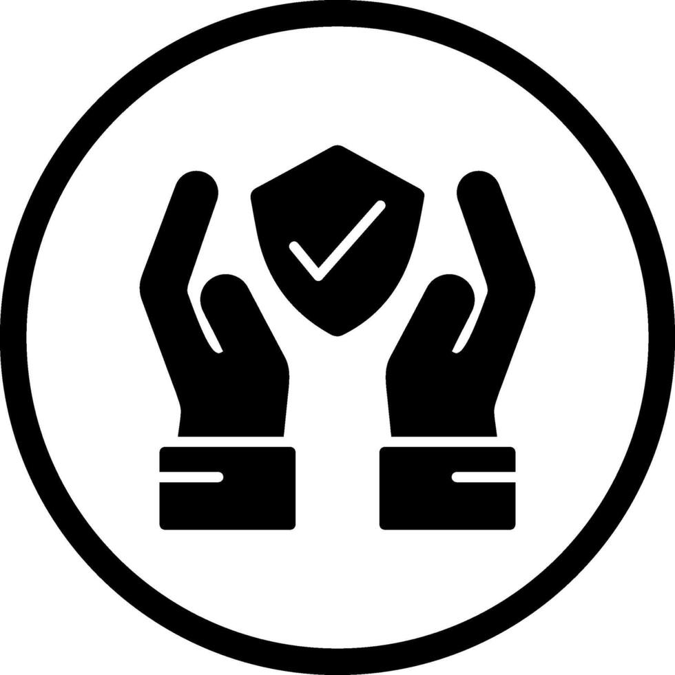 Hand-Vektor-Symbol vektor