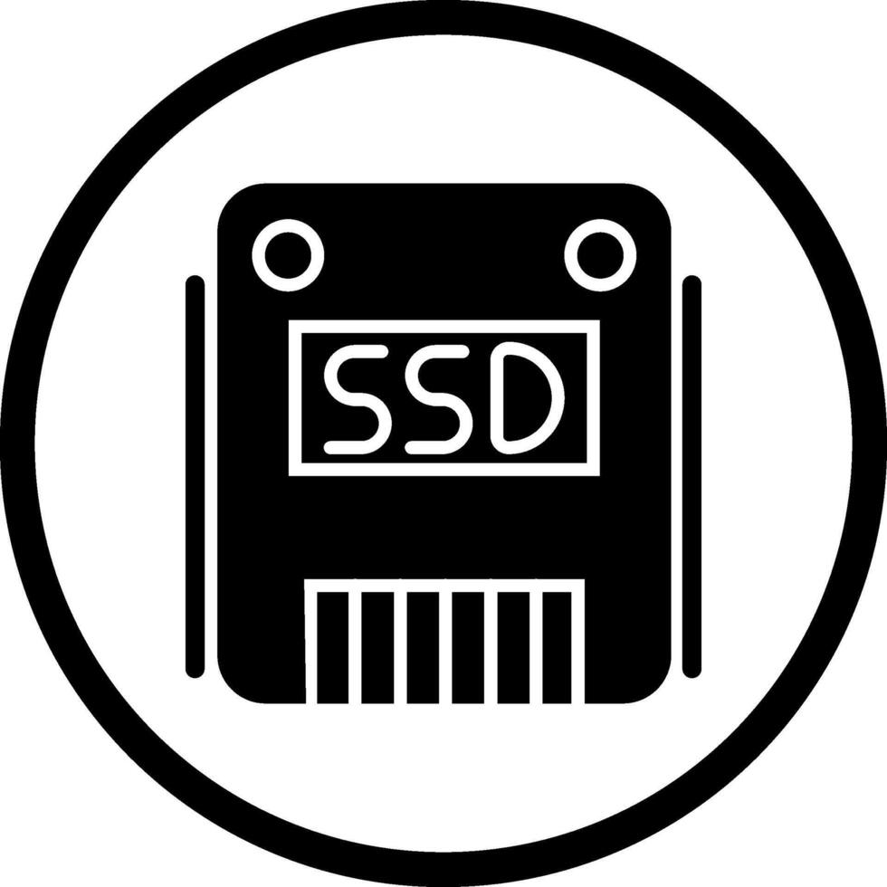 SSD-Vektorsymbol vektor