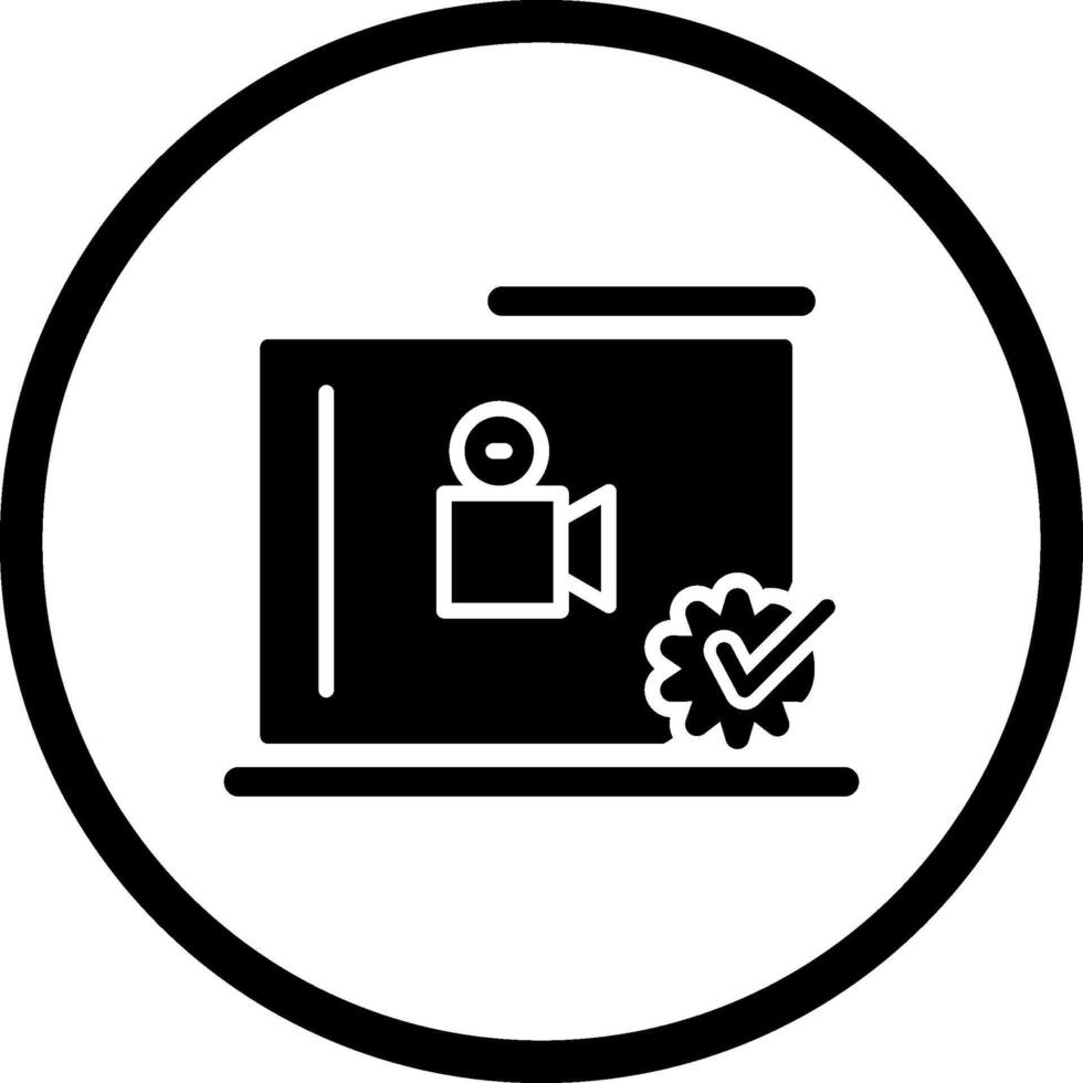 Qualität Bildschirm Vektor Symbol