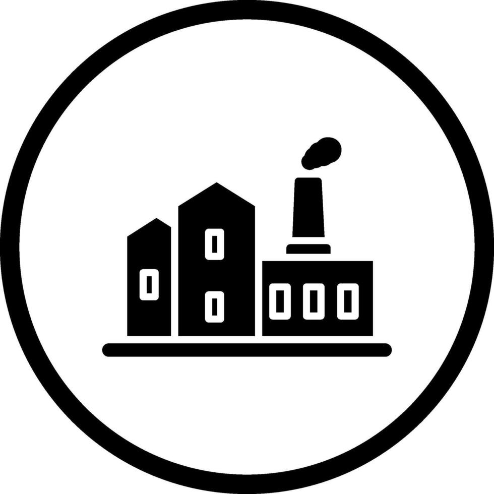 Fabrik ich Vektor Symbol