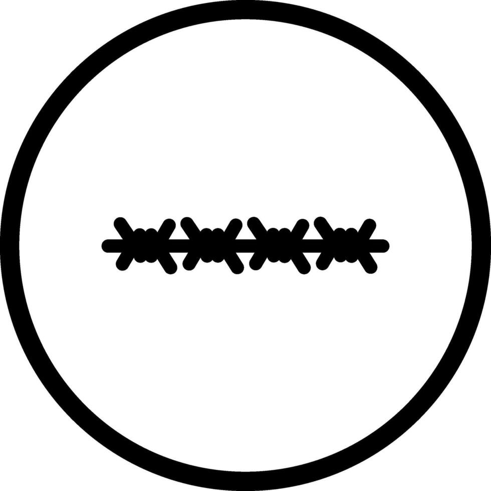 Spitzdraht-Vektorsymbol vektor