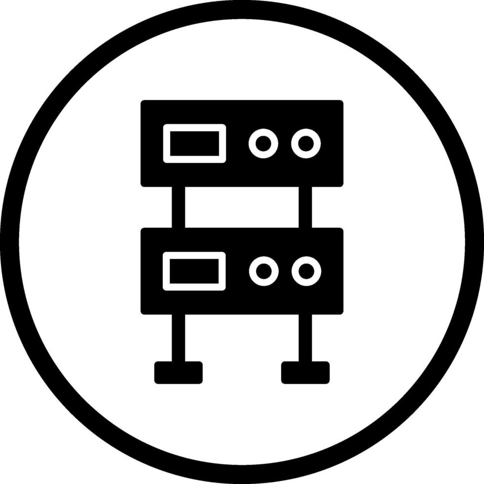 Server-Vektorsymbol vektor