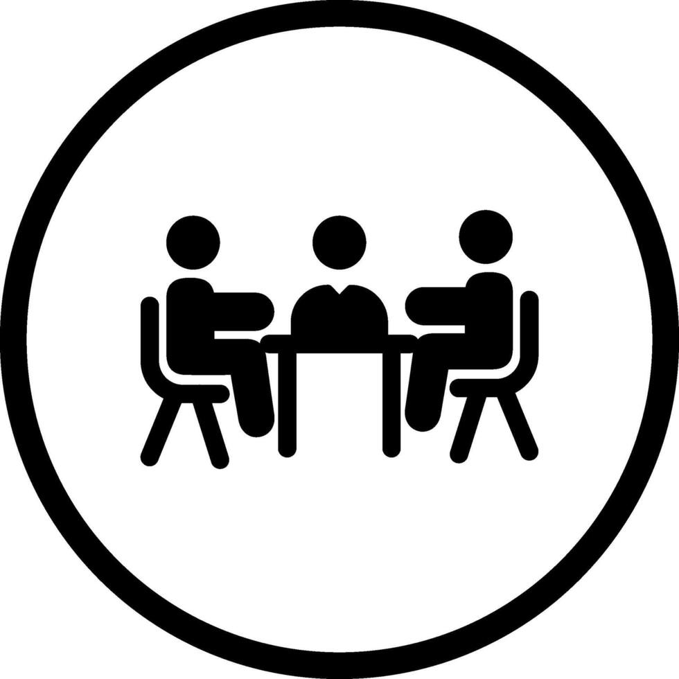 Meeting-Vektor-Symbol vektor