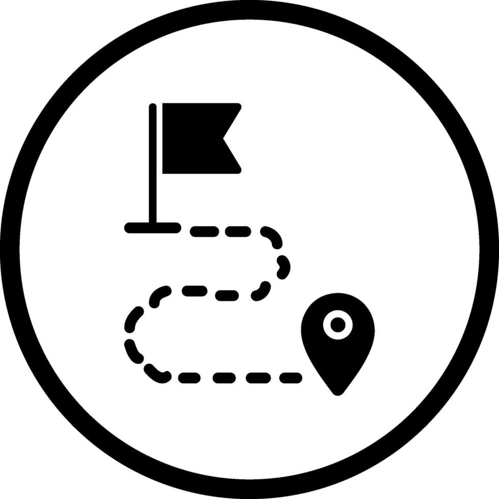 Google Map-Vektorsymbol vektor