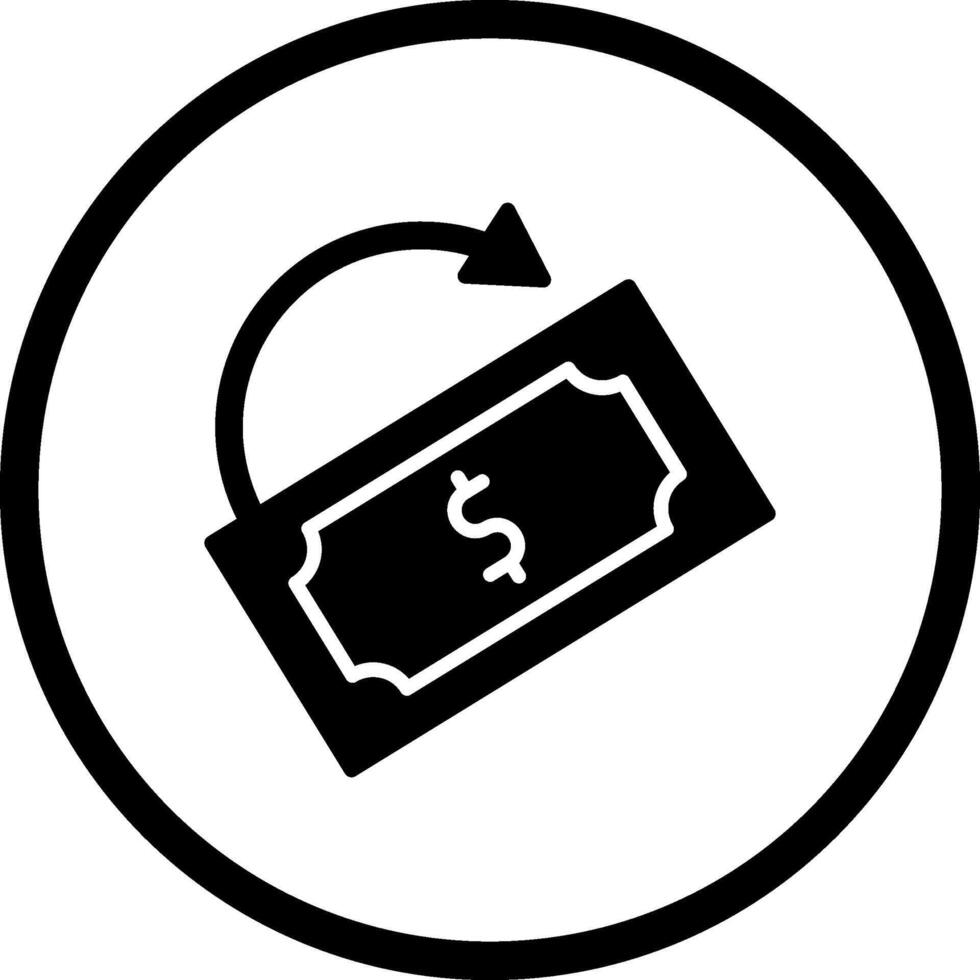 Cashback-Vektorsymbol vektor