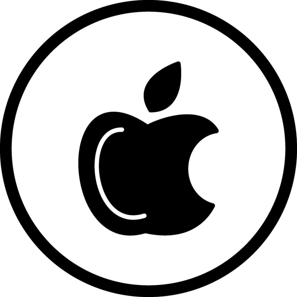 Apfel Logo Vektor Symbol