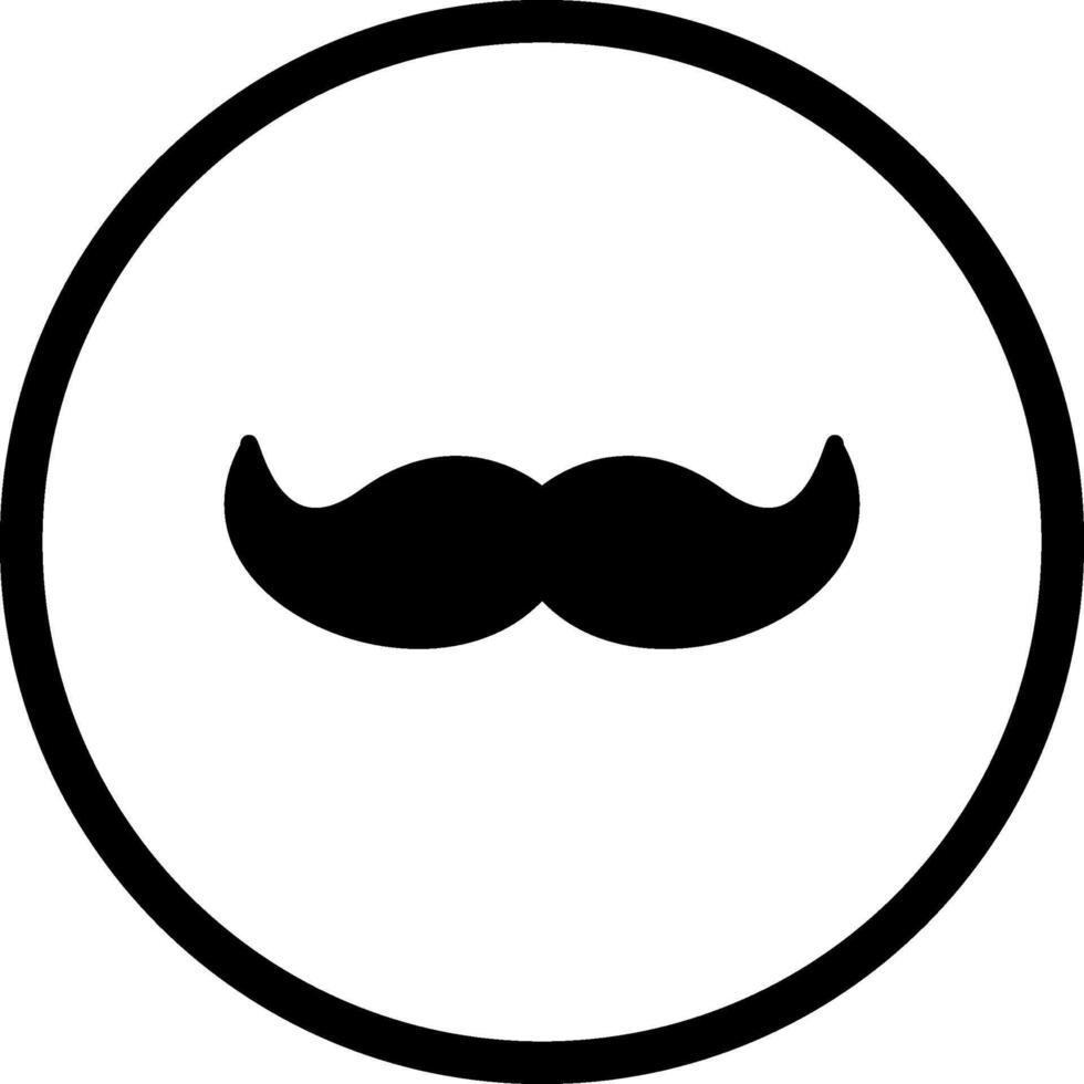 Schnurrbart ii Vektor Symbol