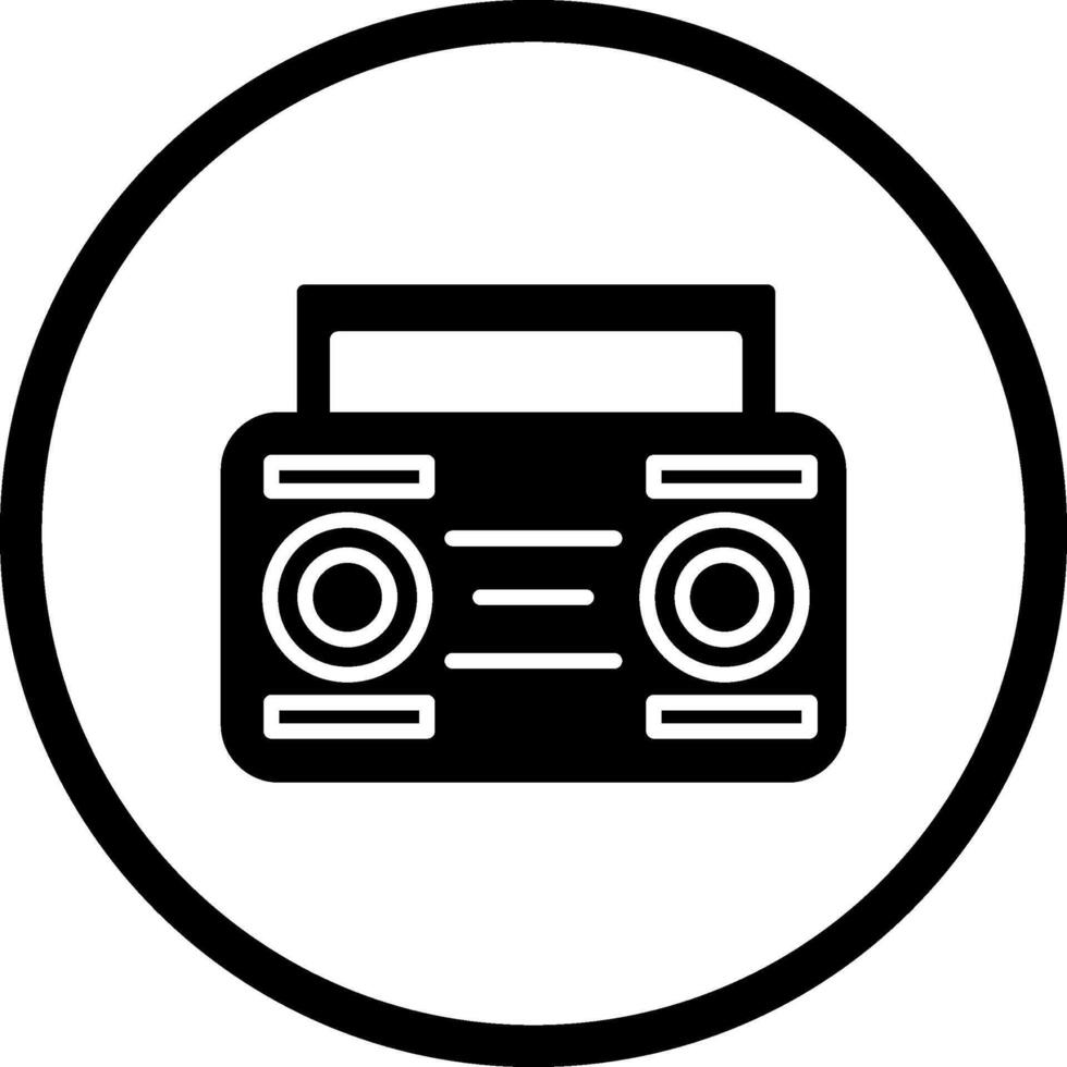 Kassette Spieler Vektor Symbol