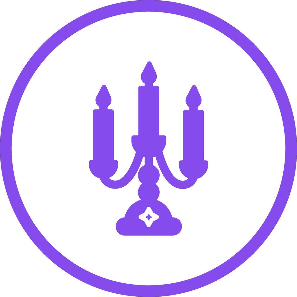 Leuchter Vektor Symbol