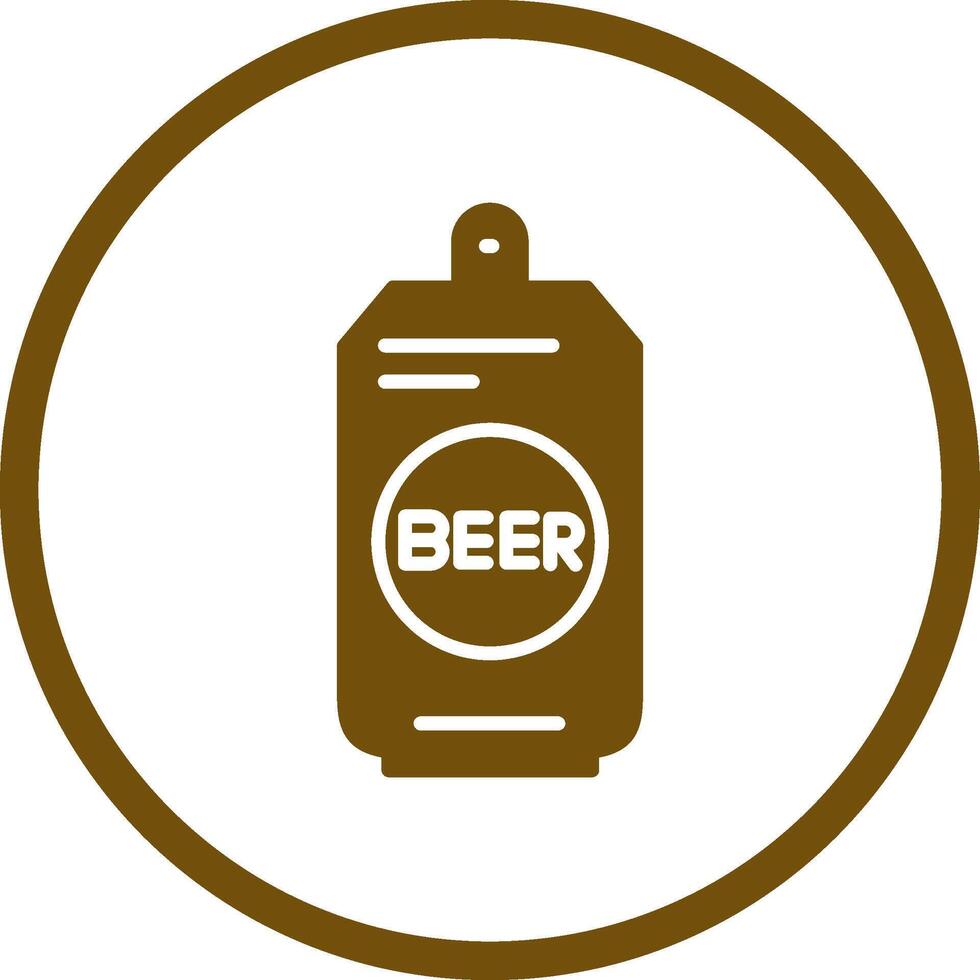 Bier können ii Vektor Symbol