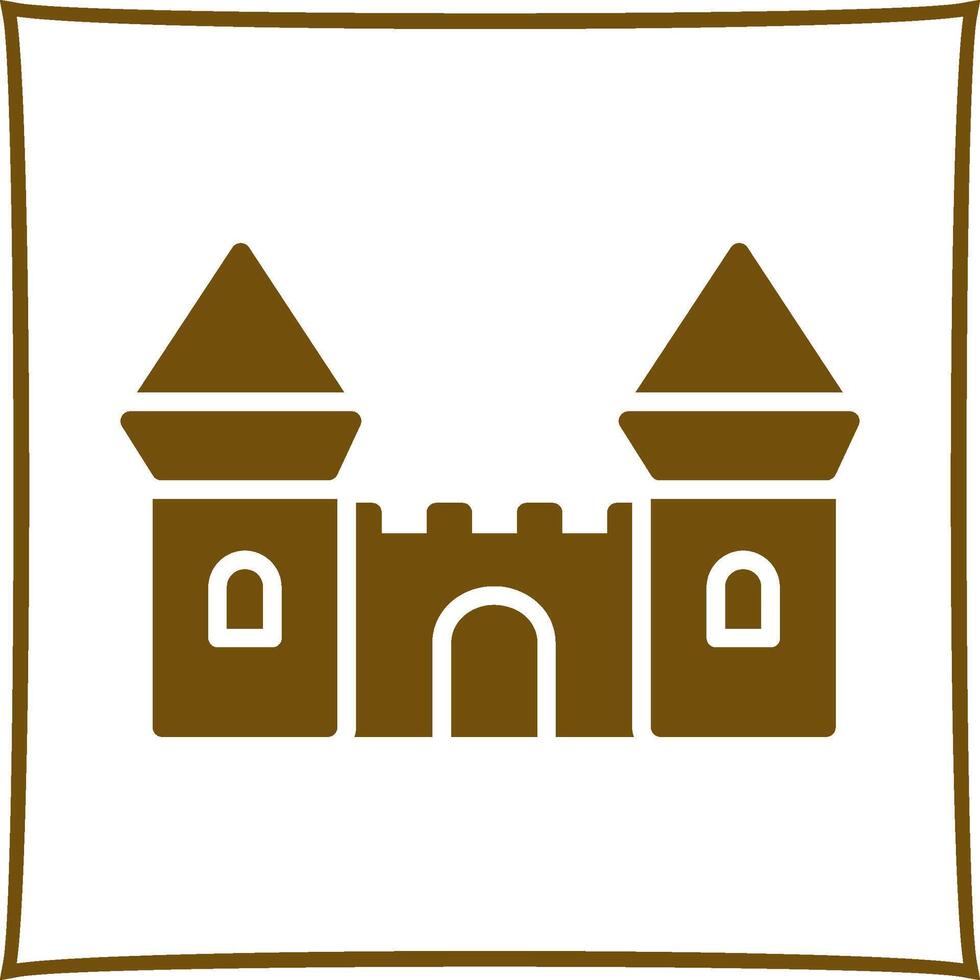 Schloss-Vektor-Symbol vektor