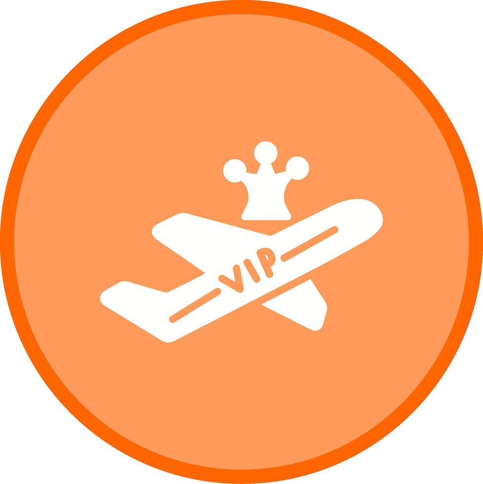 VIP-Passagier-Vektor-Symbol vektor