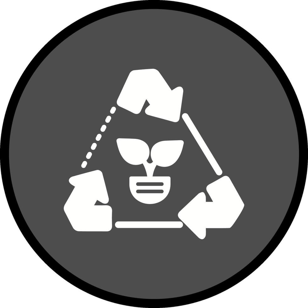 recyceln Pfeile Vektor Symbol