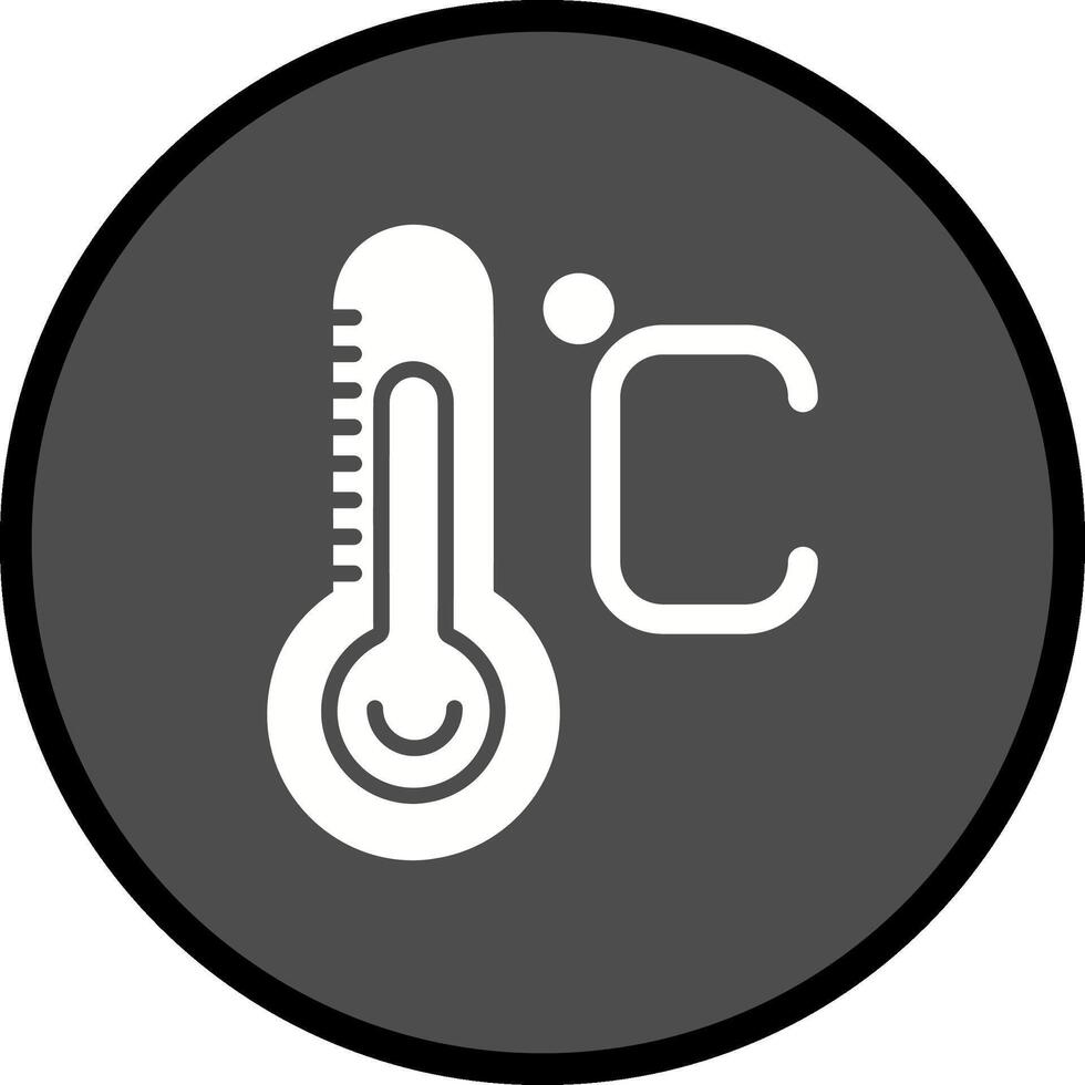 Symbol für Temperaturvektor vektor