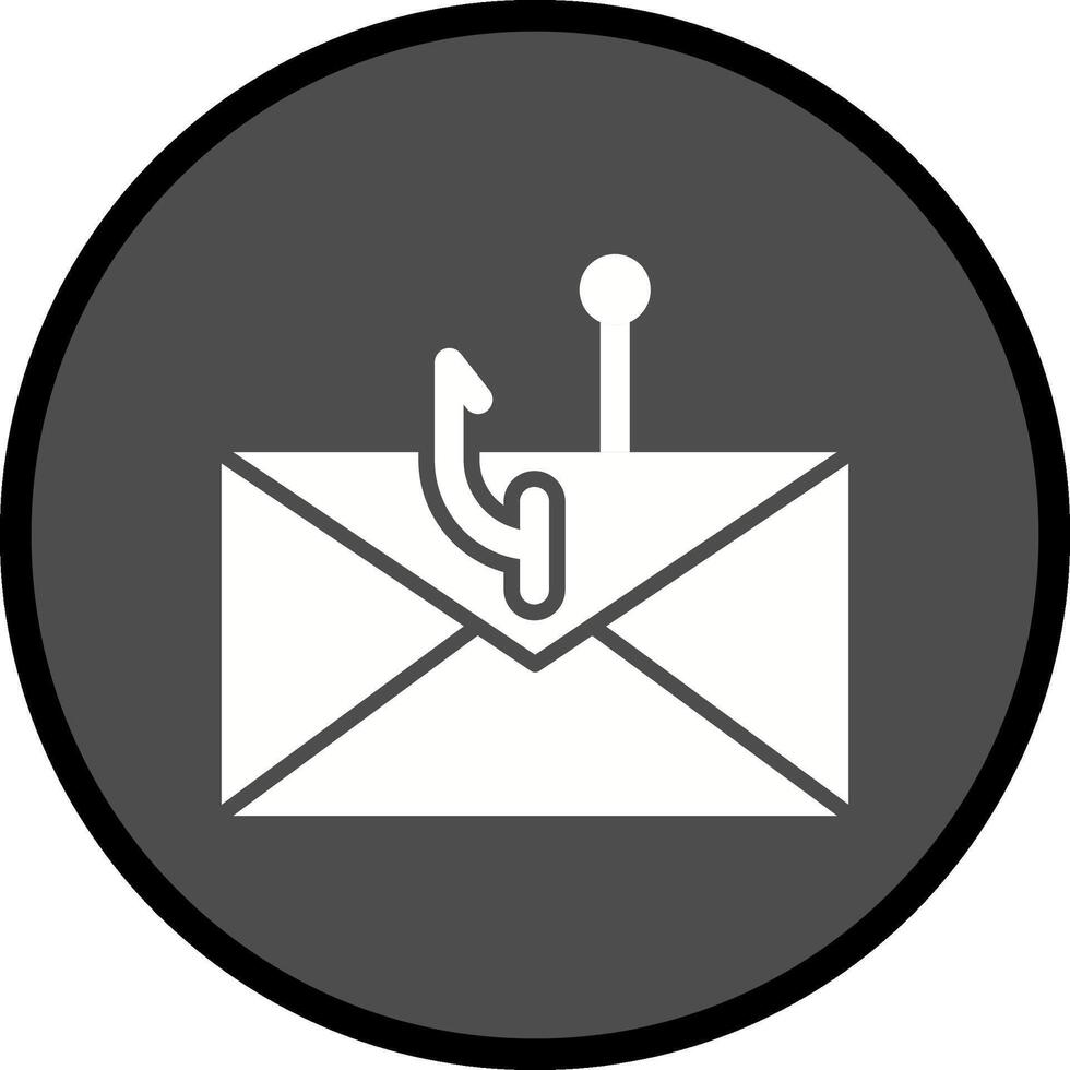 Phishing-Vektor-Symbol vektor