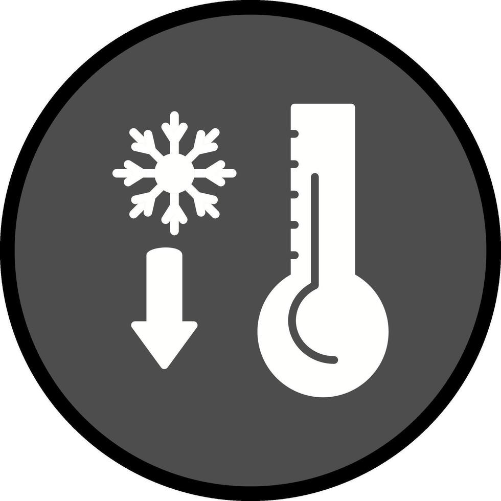 Thermometer-Vektor-Symbol vektor