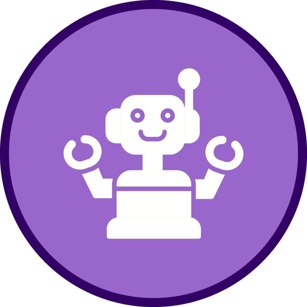industriell robot iii vektor ikon