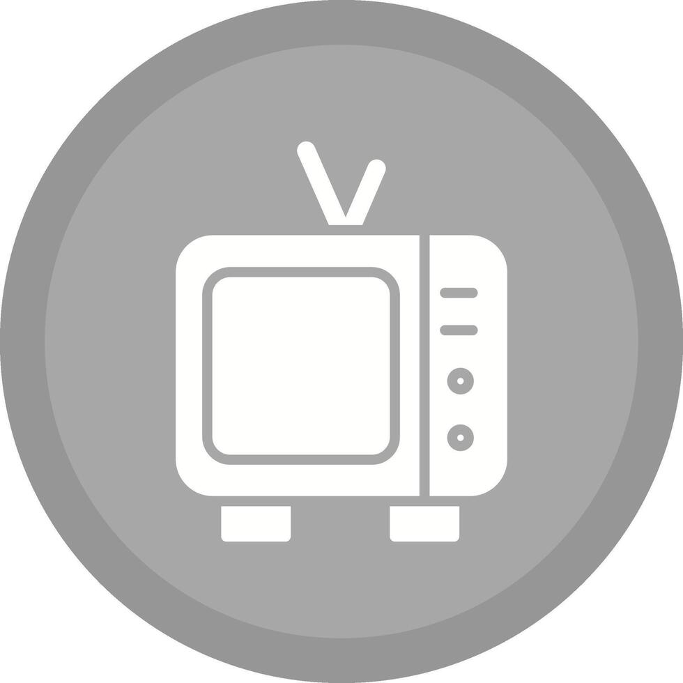 TV-Vektor-Symbol vektor