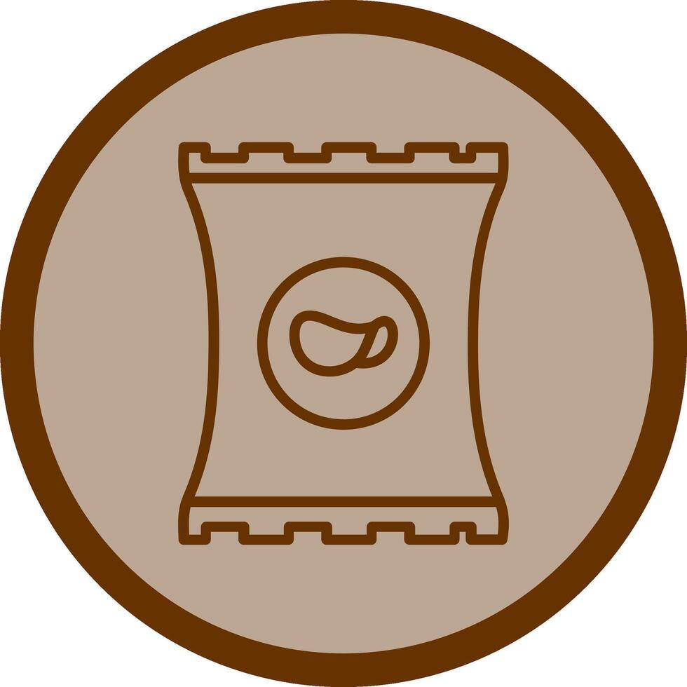 Chips-Vektor-Symbol vektor