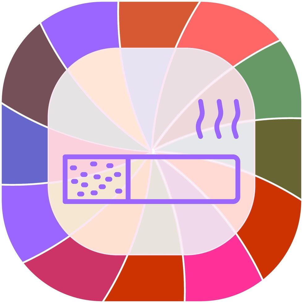 rullande tobak vektor ikon