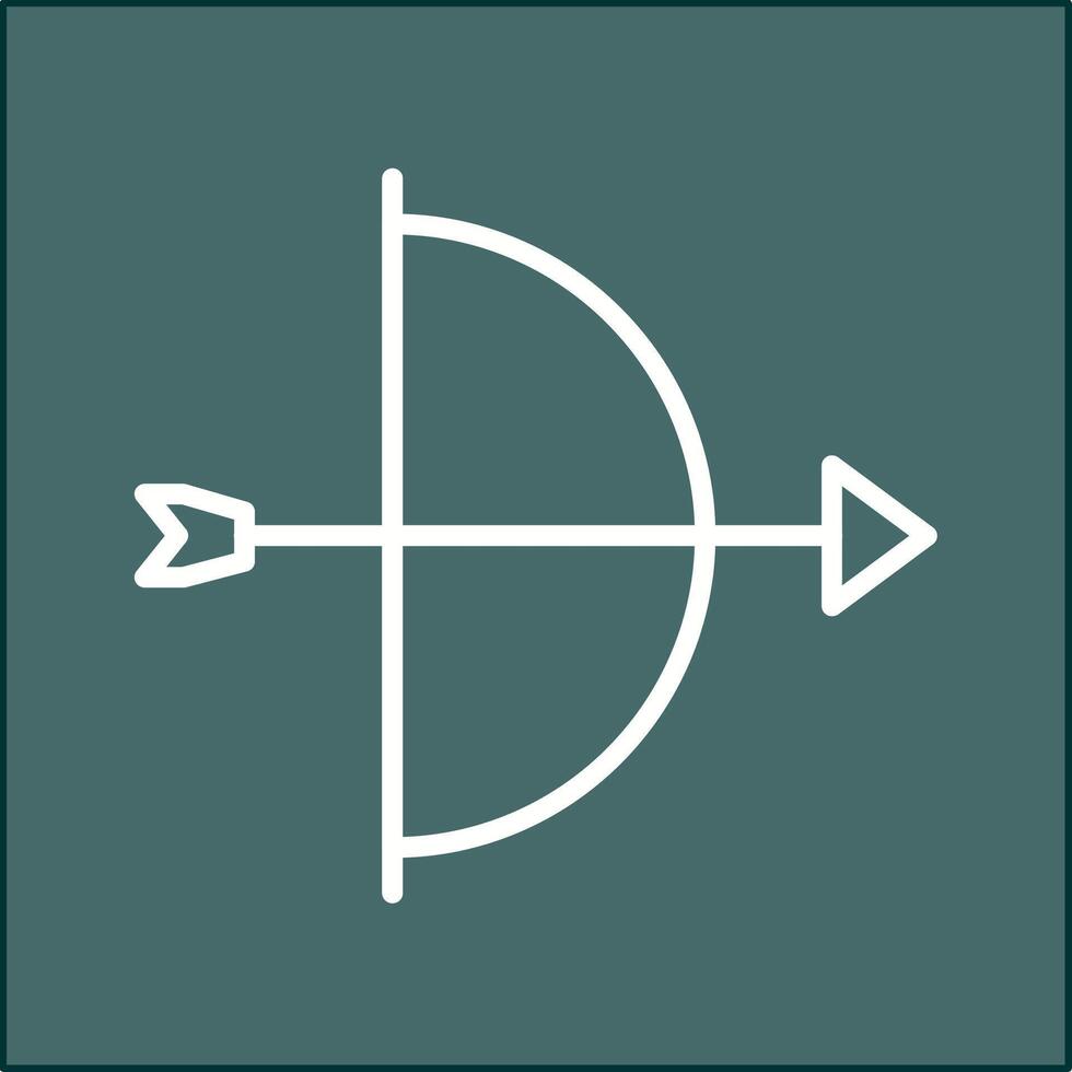 Armbrust-Vektor-Symbol vektor