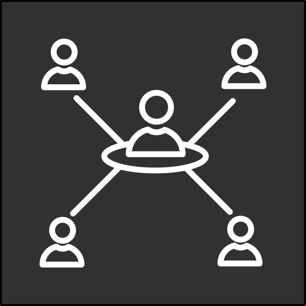 Vektorsymbol für Teamarbeit vektor