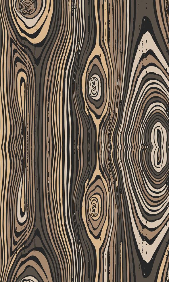 Baum Rinde Textur abstrakt Hintergrund. Vektor Illustration